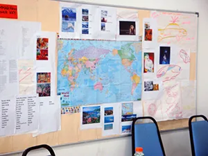 Bulletin Board for University Pathway English Course