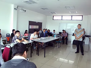 Classroom Scene for University Pathway English Course