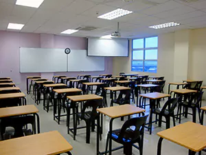 Classrooms (Can Be Divided into Small Classrooms with Partitions)