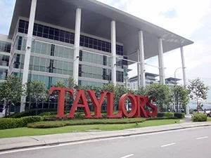 Front View of Taylor's University