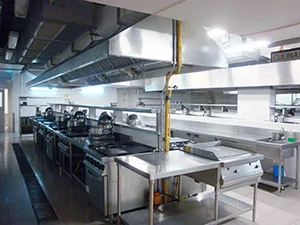 Kitchen for Practical Training in Hospitality and Tourism