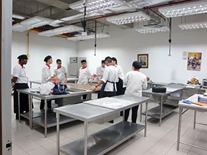 Student Meeting at Hospitality and Tourism Culinary Students