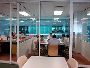 Inside the Library Discussion Room