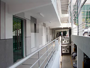 Inside the New Building